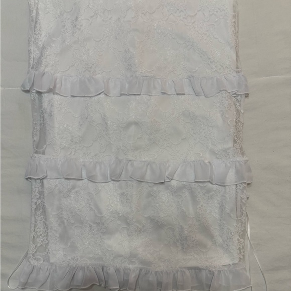 Bebe Smock Ruffle Maxi Dress - Picture 9 of 11